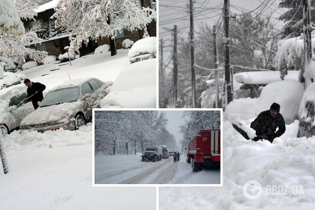 Сильні снігопади в Румунії, Болгарії та Молдові призвели до смертей та відключення електрики