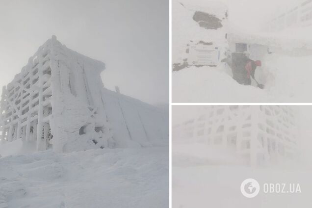 Поп Иван Черногорский в снежной ловушке: спасатели призвали не ходить в горы в ближайшие дни. Видео