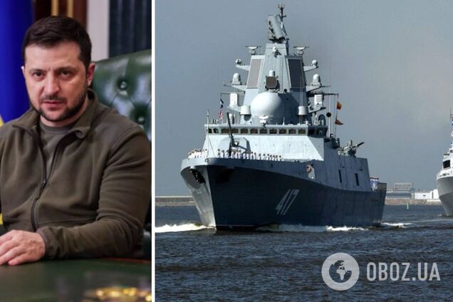 'Один из величайших успехов Украины': Зеленский отметил изгнание военного флота РФ из Черного моря