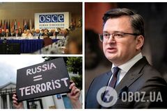 Украина будет бойкотировать заседание ОБСЕ на уровне МИД из-за участия России