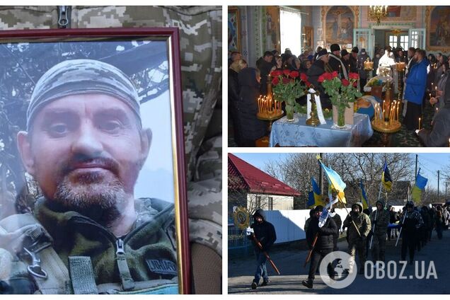 'Люблячий тато і найкращий дідусь': на Рівненщині попрощалися з церковним старостою, який загинув на фронті. Фото