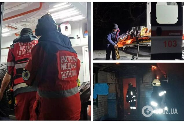На Дніпропетровщині через вибух буржуйки постраждала ціла родина. Фото