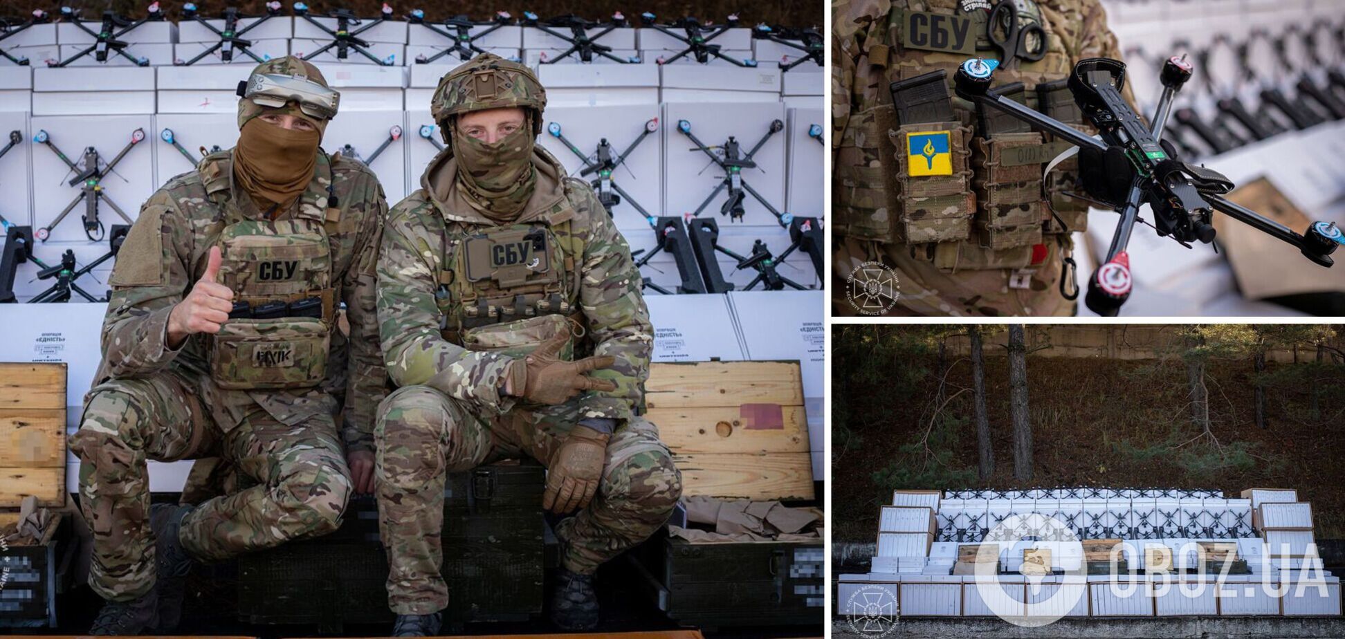 Получили 830 FPV-дронов: спецназовцы СБУ готовят новые спецоперации на фронте. Фото