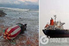 У Севастополі шторм виніс на берег морську міну, а в Керчі – корабель. Фото і відео