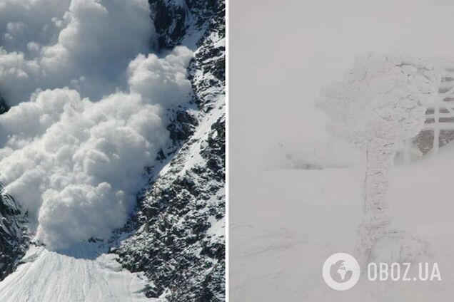 У Карпатах можливе сходження лавин: рятувальники закликають утриматись від походів у гори. Фото