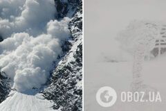 В Карпатах возможен сход лавин: спасатели призывают воздержаться от походов в горы. Фото