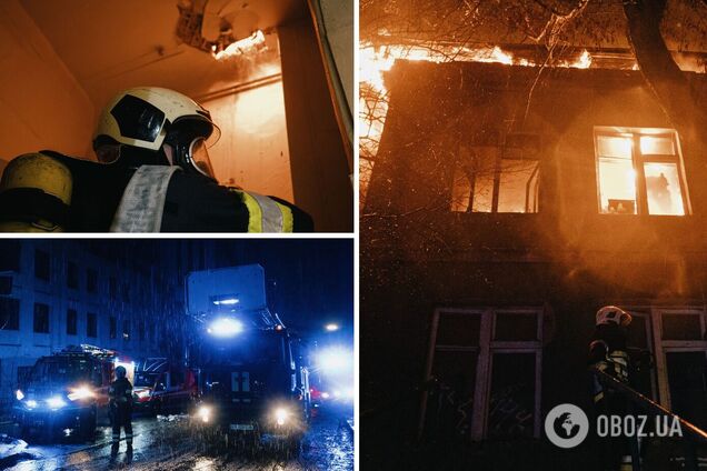 Спасатели тушили огонь около 5 часов