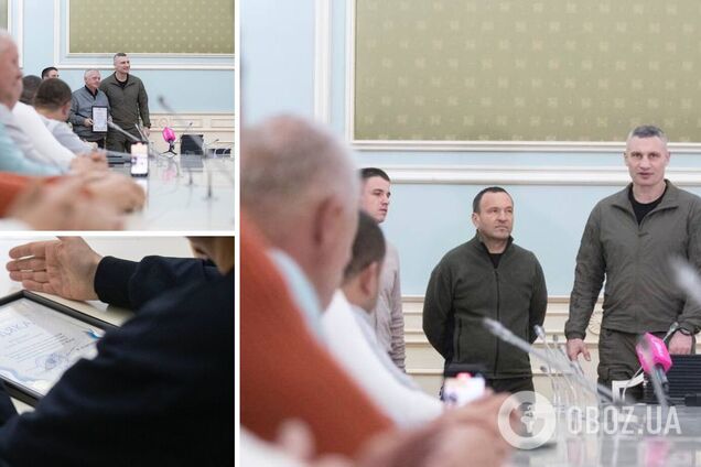 Киев выстоял и благодаря им: Кличко отметил работников коммунального фронта столицы