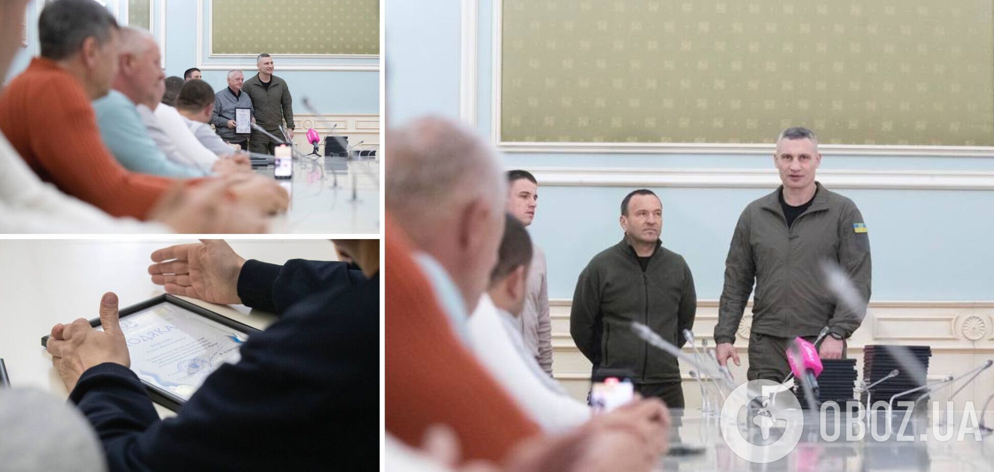 Київ вистояв і завдяки їм: Кличко відзначив працівників комунального фронту столиці