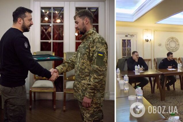 'Пишаємося ними усіма': Зеленський зустрівся з воїнами, які виконують наступальні операції на Херсонщині. Відео