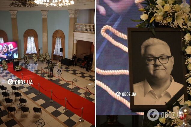 У Києві попрощалися з шоуменом Сергієм Сивохом. Фото і відео