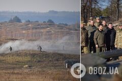 'Парни знают, как действовать': Зеленский посетил один из центров подготовки ракетных войск и артиллерии. Фото и видео