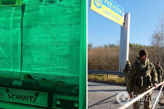 В Украину везли незадекларированные товары