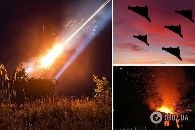 Украинские защитники сбили рекордные 74 российских 'Шахеда': ПВО работала в 6 областях