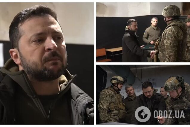 'Честь – посетить и наградить воинов': Зеленский приехал на Купянское направление. Видео