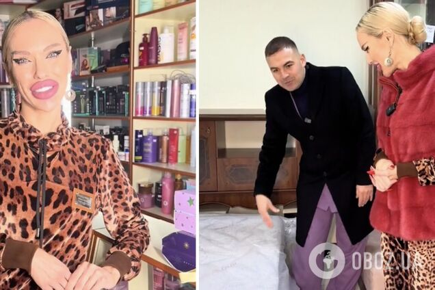 Леопард 'русского міра': опальна 'королева ДНР' похизувалася рекламою забігайлівки з косметикою в Горлівці