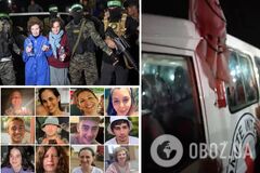 Из плена ХАМАС освободили шестую группу заложников. Фото и видео