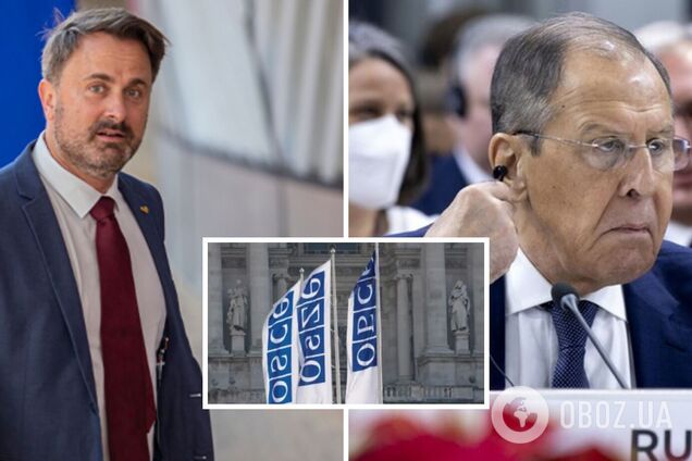 'Закінчити війну – це риса лідерів': очільник МЗС Люксембургу в ОБСЄ присоромив російську делегацію