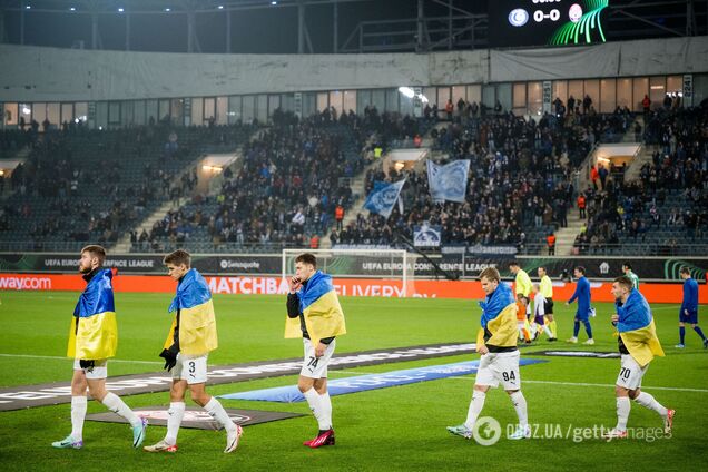 Скандал дня. УЕФА 'отдал' России украинский клуб после матча в Лиге конференций. Фотофакт