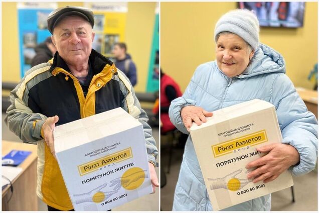 В хабе 'ЯМариуполь' в Днепре продолжается выдача продовольственной помощи от Фонда Рината Ахметова