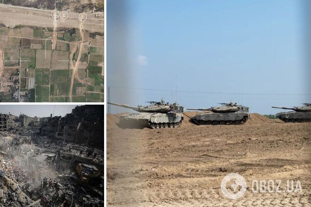 Израиль окружает Газу: в сети появились спутниковые снимки. Фото