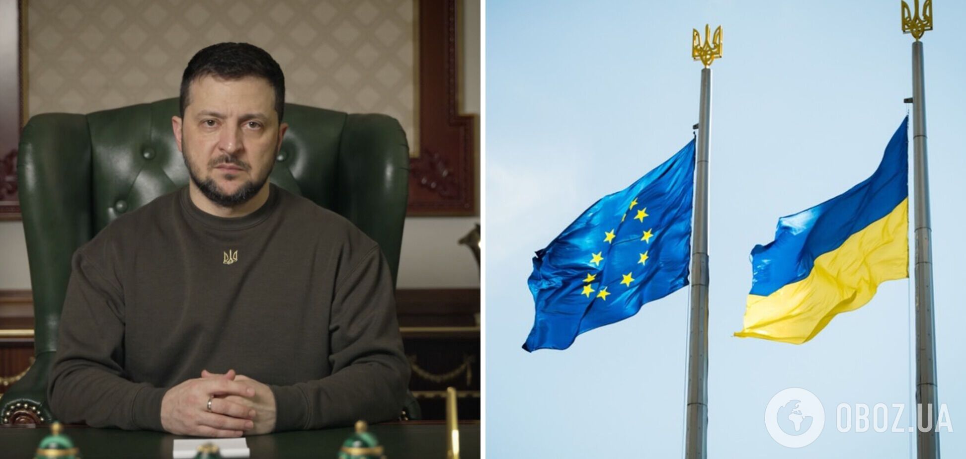 'Украина может делать большие вещи, когда работает объединено': Зеленский заверил, что страна рано или поздно будет в ЕС. Видео