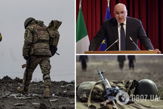 'Час ще не настав': міністр оборони Італії висловився щодо проведення мирних переговорів між Україною і РФ