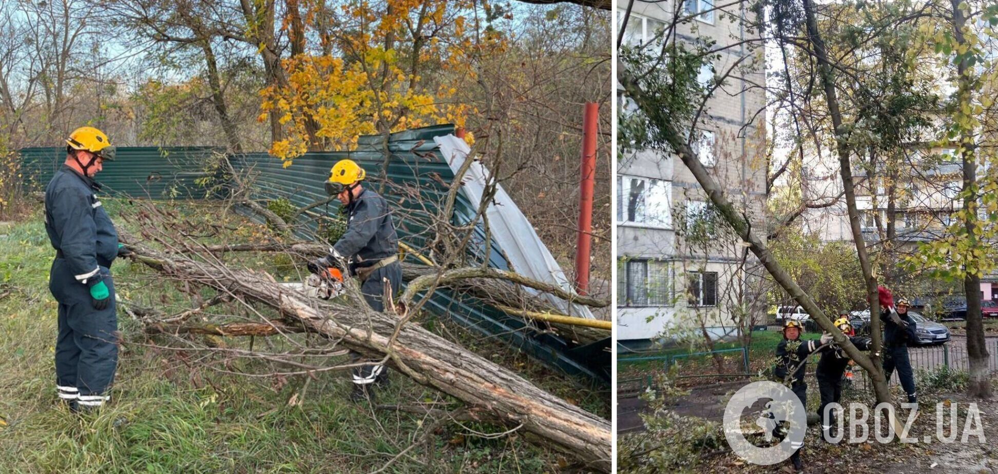 Комунальники працюють над ліквідацією наслідків негоди