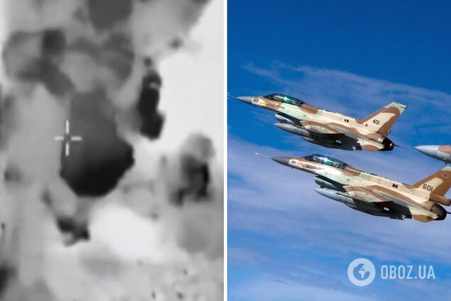 Ізраїль завдав авіаударів по позиціях 'Хезболли' на півдні Лівану. Відео