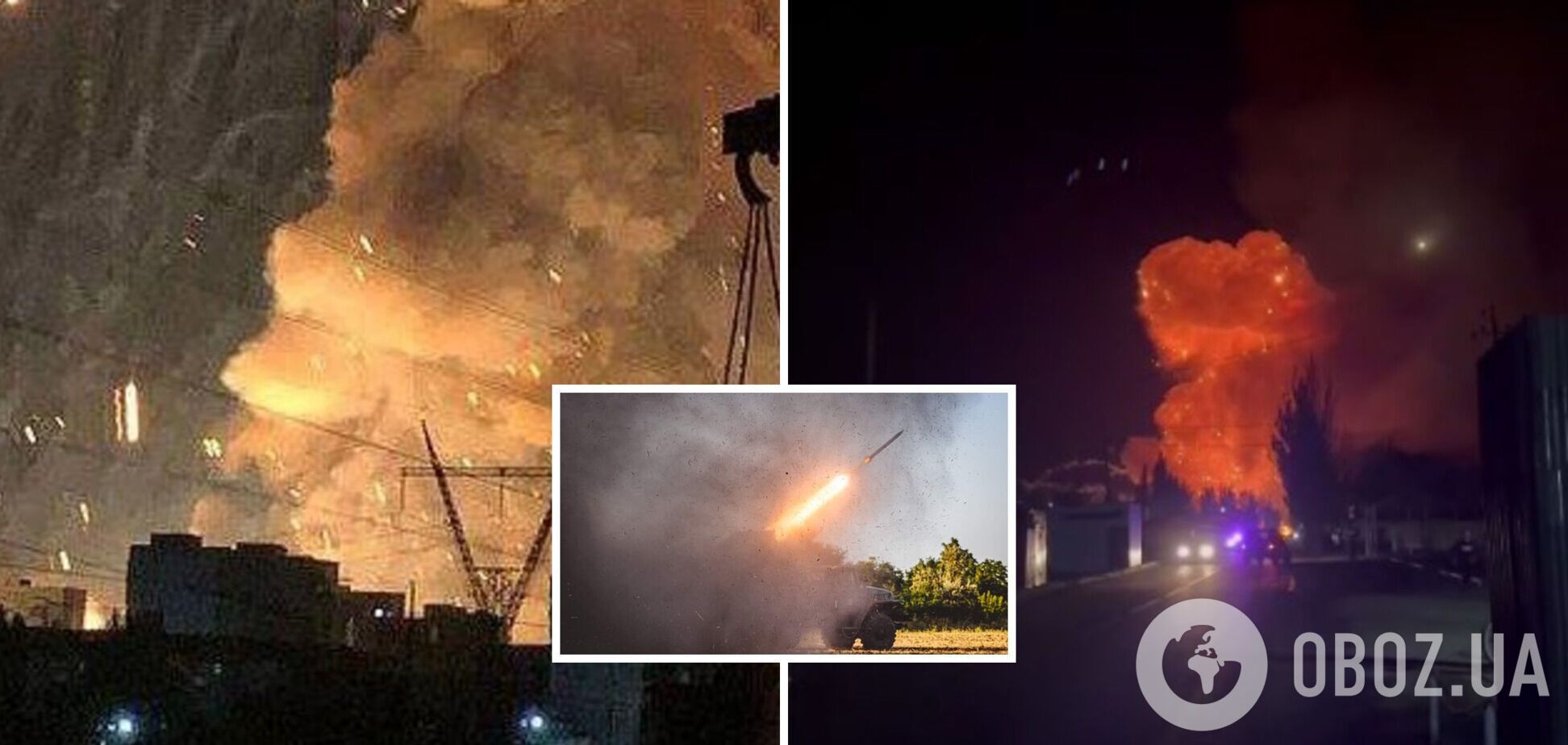 Минус три состава и 10 баз оккупантов: ВСУ устроили врагу взрывную неделю. Карта ударов