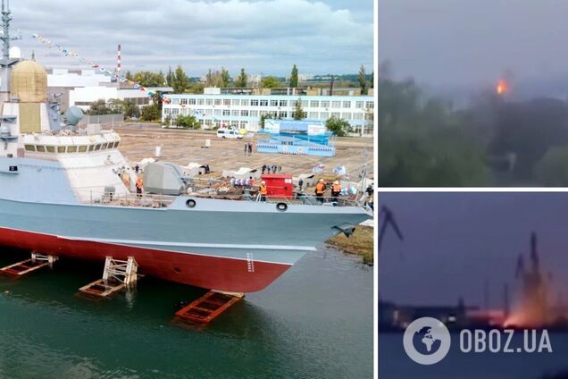 Пошел вслед за 'Москвой': Олещук подтвердил попадание в один из самых современных кораблей ЧФ РФ в Керчи