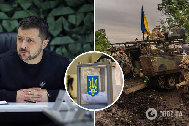 'Это совершенно безответственно': Зеленский призвал не вбрасывать в общество тему выборов в военное время. Видео