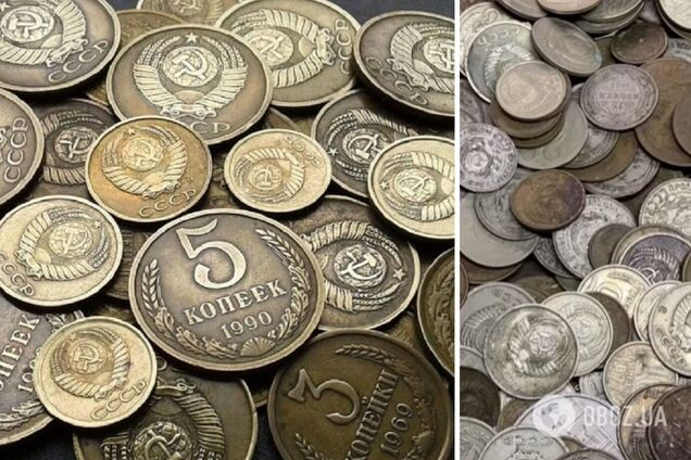 Чего стоят старые монеты СССР
