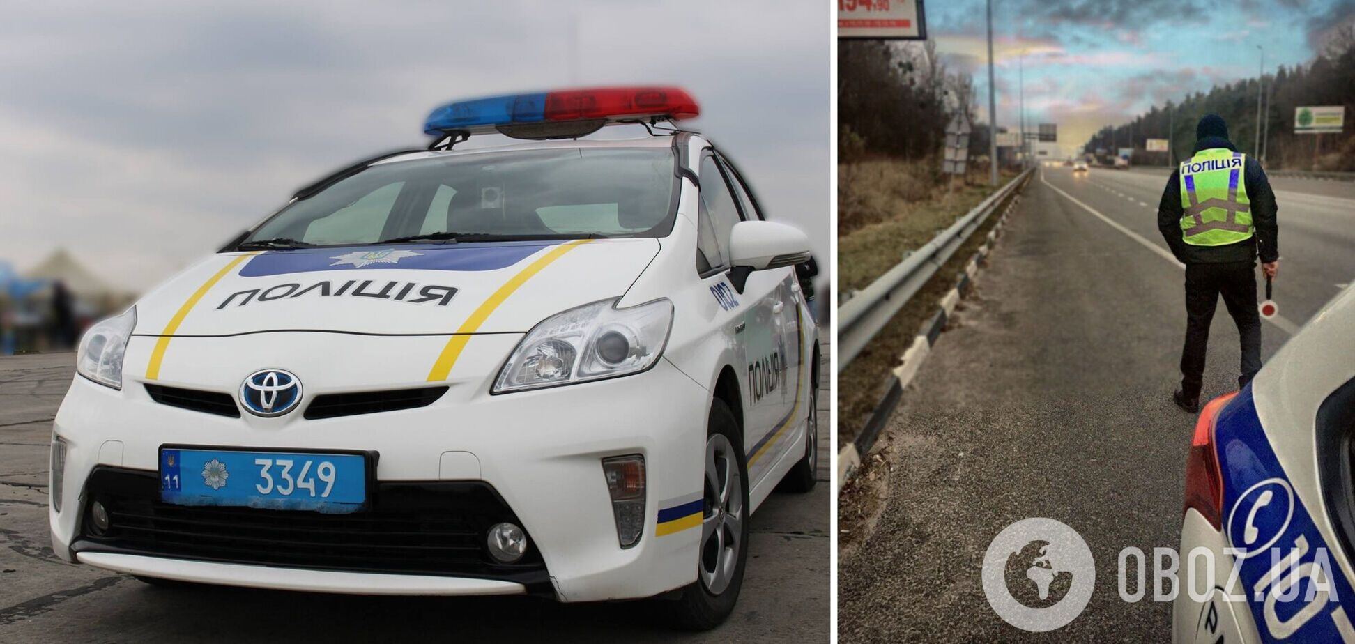 Нарушительницу остановили в Петропавловской Борщаговке