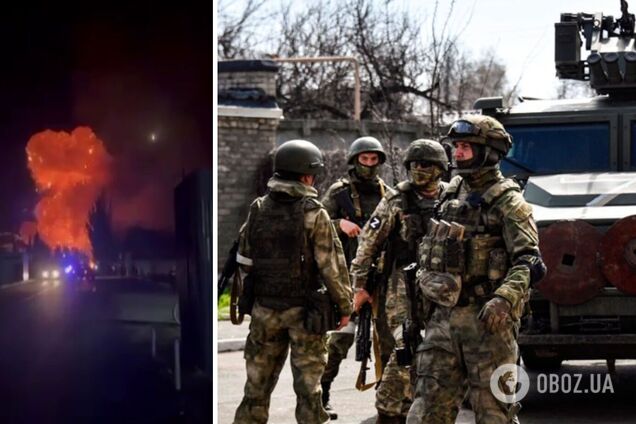 Горів пансіонат, де базувалися окупанти: спливли нові подробиці пожежі з детонацією БК під Маріуполем