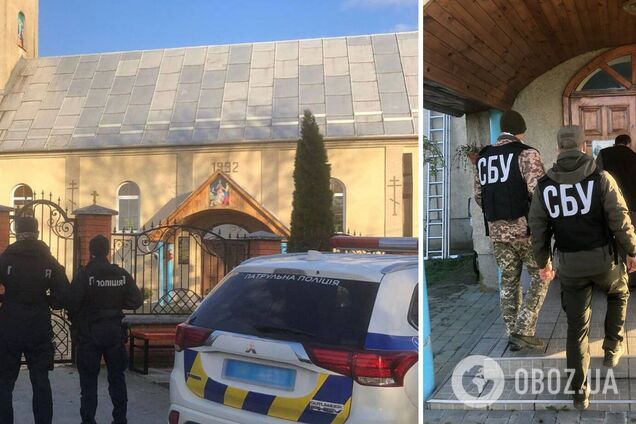 СБУ проводит проверку в двух храмах УПЦ МП на Закарпатье: там могли оправдывать агрессию РФ. Фото