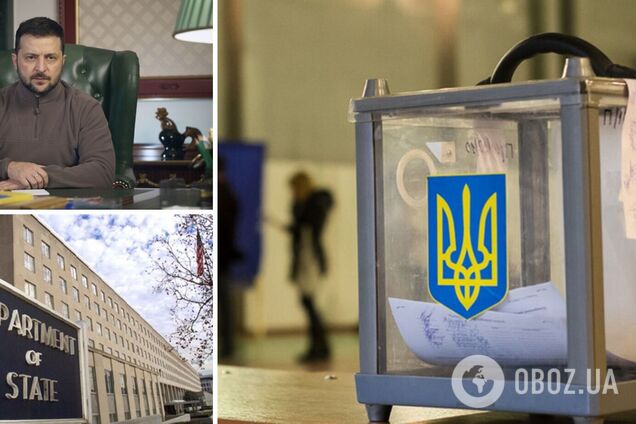 'Это отвечает украинской Конституции': в Госдепе США не видят проблемы в непроведении выборов в Украине во время войны