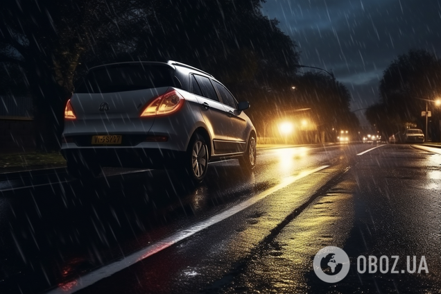 П'ять правил керування автомобілем у дощову погоду: так роблять розумні водії