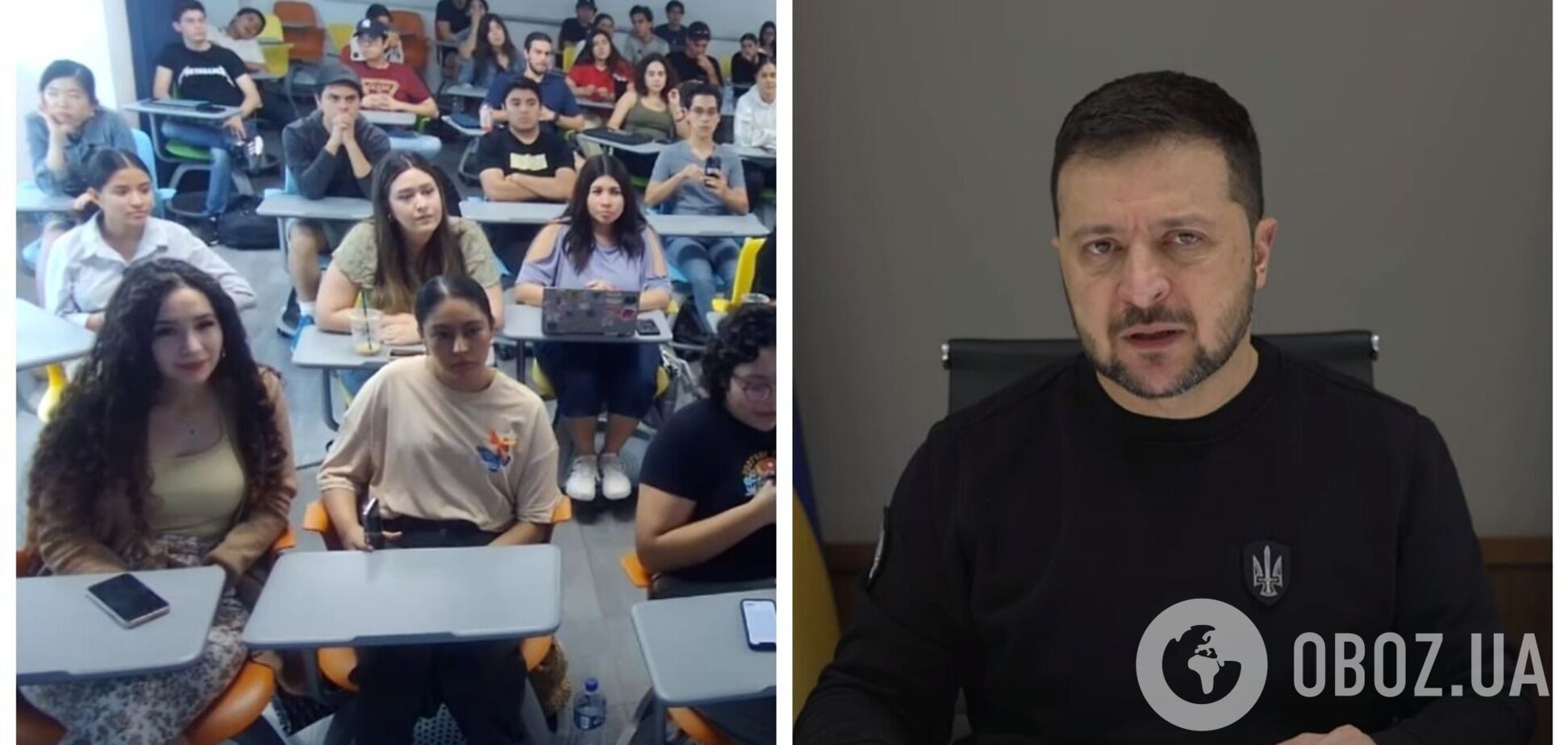 'Лучше смерть воина, чем жизнь раба': Зеленский обратился к студентам Мексики и объяснил, в чем разница между Украиной и РФ. Видео