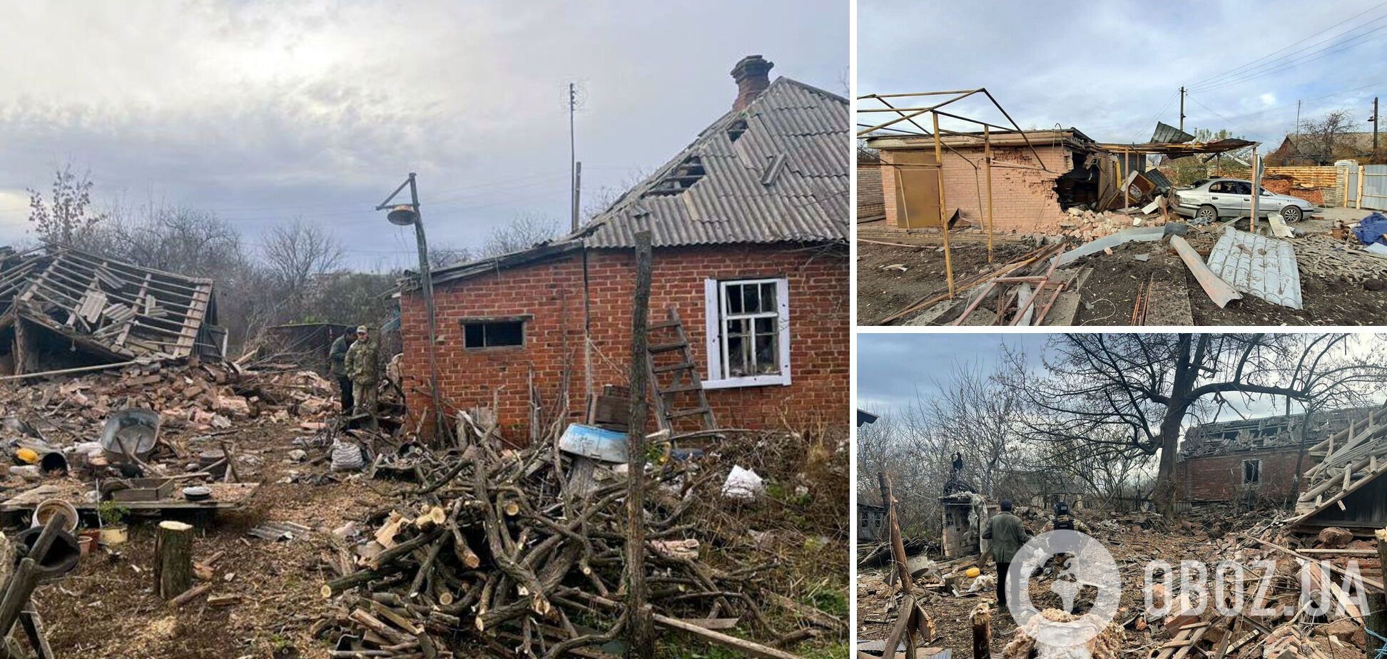 Окупанти вбили двох людей на Донеччині та ще двох – на Херсонщині: пошкоджено будинки. Фото