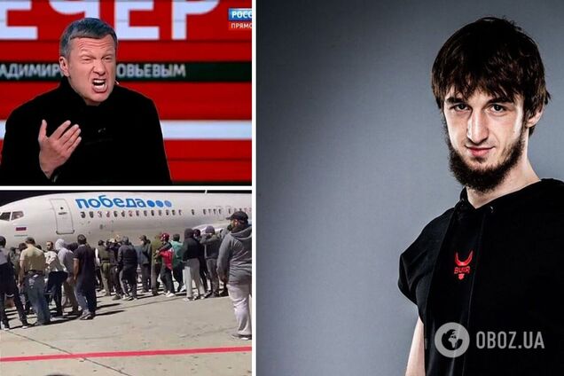 'Пособник врага! Черт! Шайтан!' Пропагандист Соловьев набросился с оскорблениями на бойца ММА из Дагестана