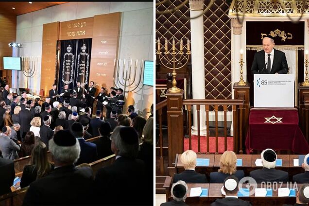 'Ніколи знову': Шольц заявив, що в Німеччині більше не буде життя іноземцям-антисемітам