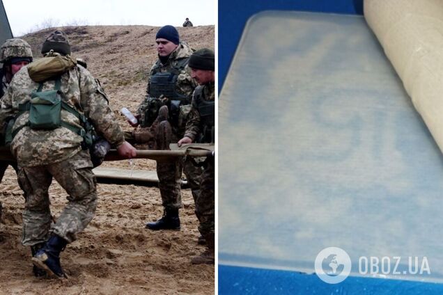 Вже рятують життя на фронті: українські винахідники створили унікальні накладки для ран та опіків. Фото