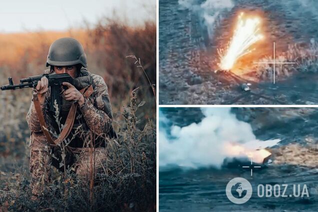 'Ефектно та якісно': Сирський показав, як ЗСУ відмінусували в окупантів одразу три БМП. Відео