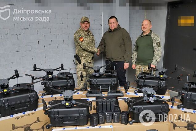 Днепр доставил военным на Авдеевском направлении 40 FPV-дронов и беспилотников с тепловизорами