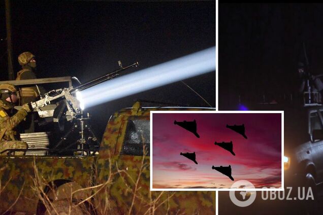 Працювали захисники неба: Олещук показав кадри збиття ворожих 'Шахедів' на півдні. Відео
