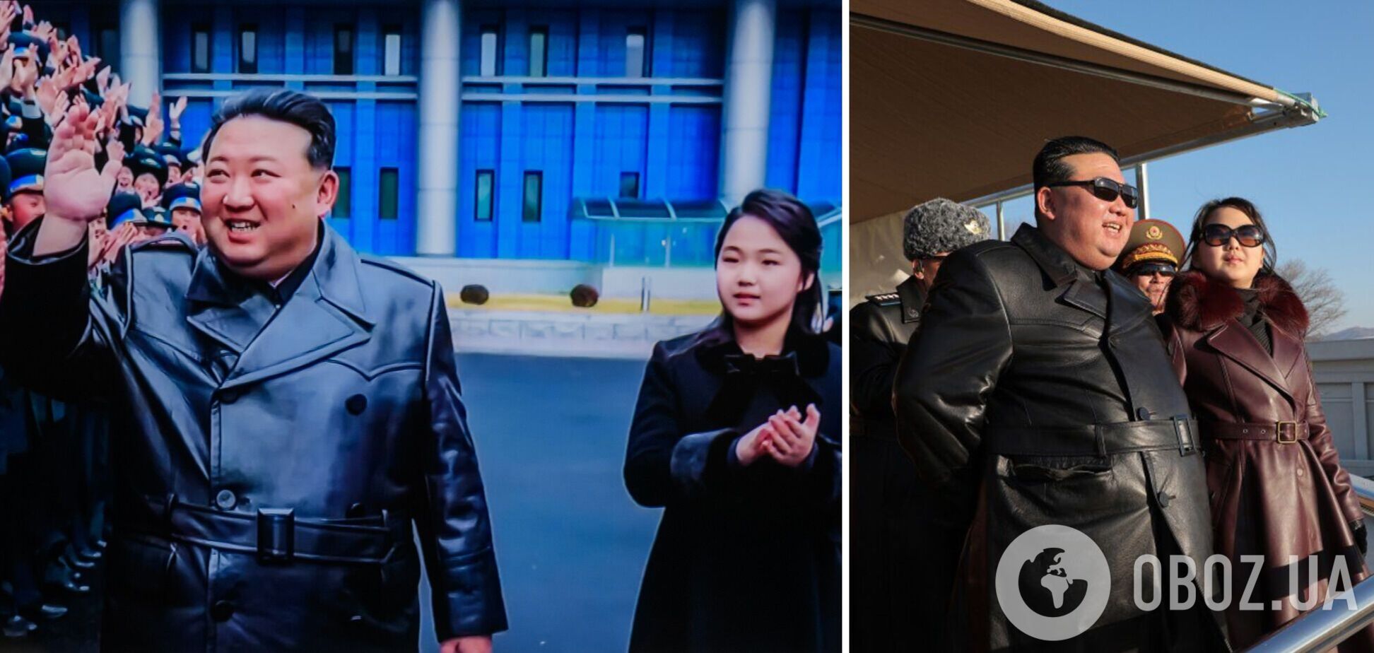 10-річна дочка Кім Чен Ина знову вийшла з татом на публіку: лідер КНДР у шкіряному плащі тримав її за руку