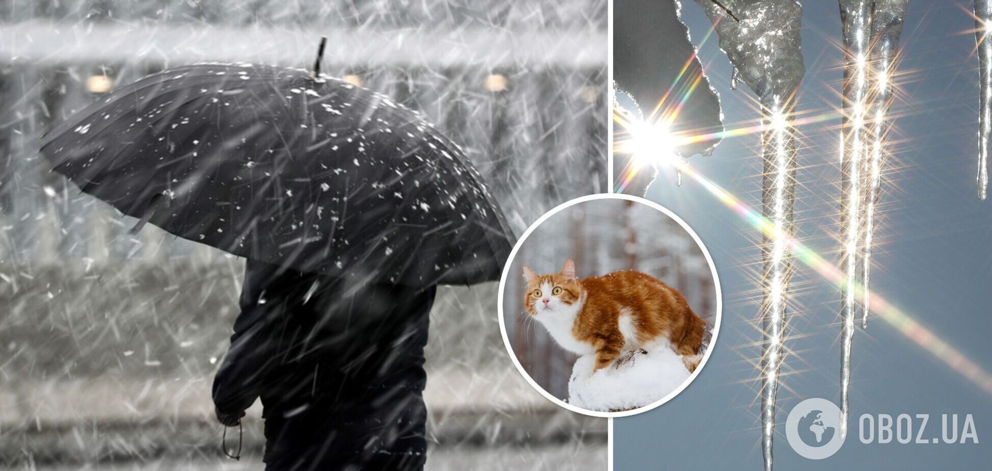 Прогноз погоды по Украине