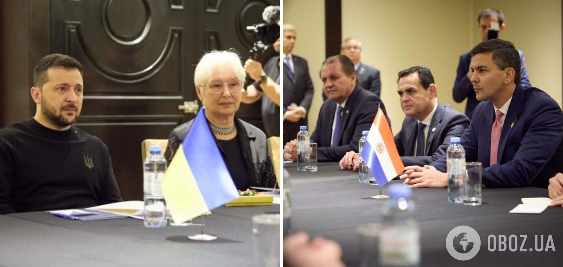 Зеленский в Аргентине провел встречи с президентами Парагвая, Уругвая и Эквадора. Фото и видео