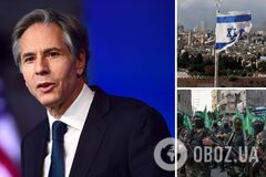 Рішення про припинення війни з ХАМАС ухвалюватиме Ізраїль, а не США, – Блінкен